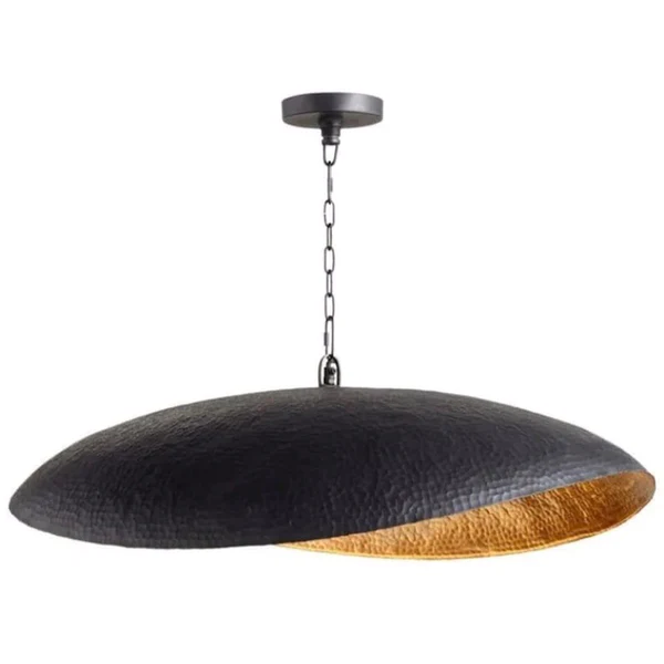 Hammered black Ceiling Light Fixture - Ref. 1806